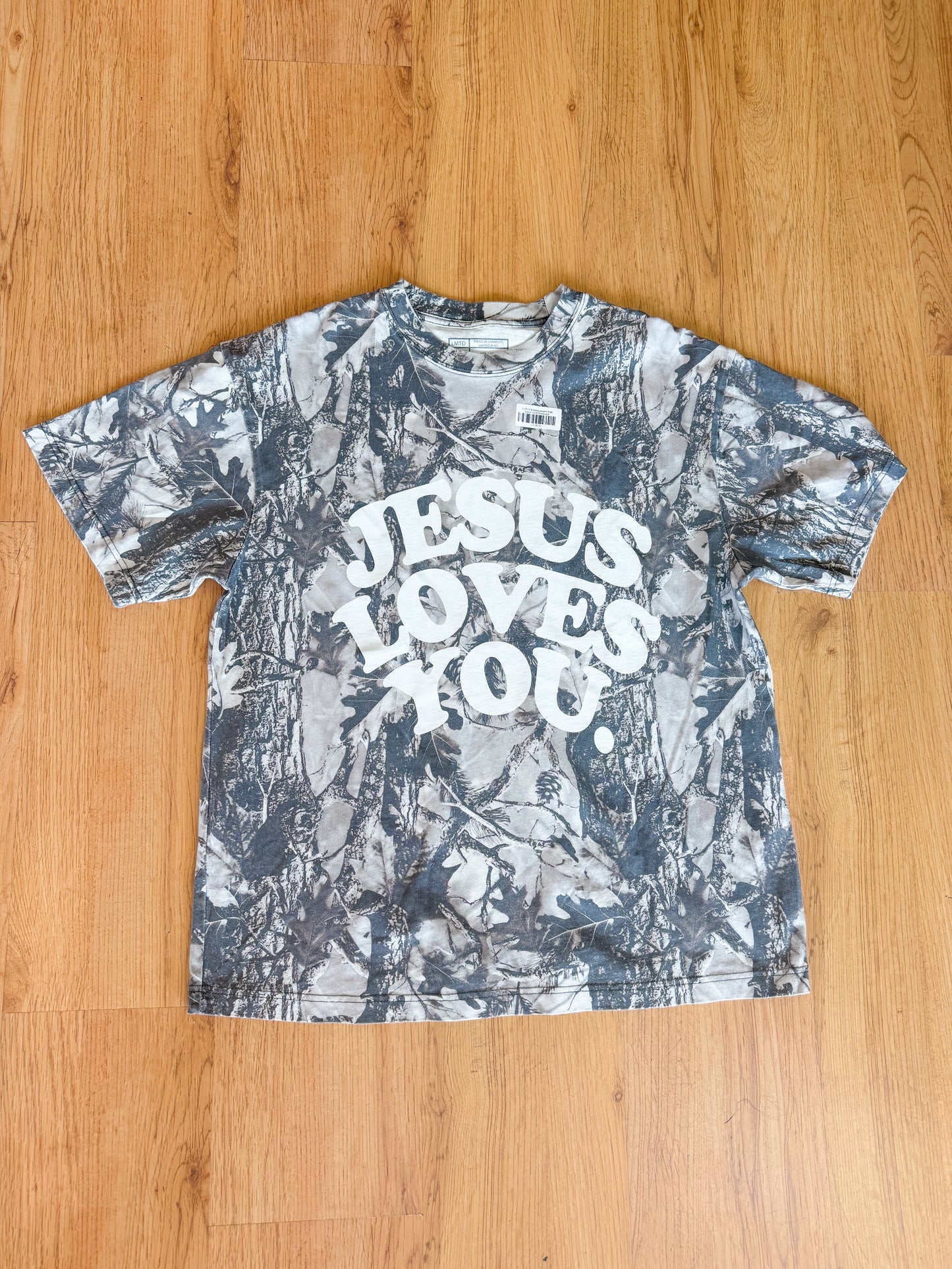 Grey JLY Oversized Tee