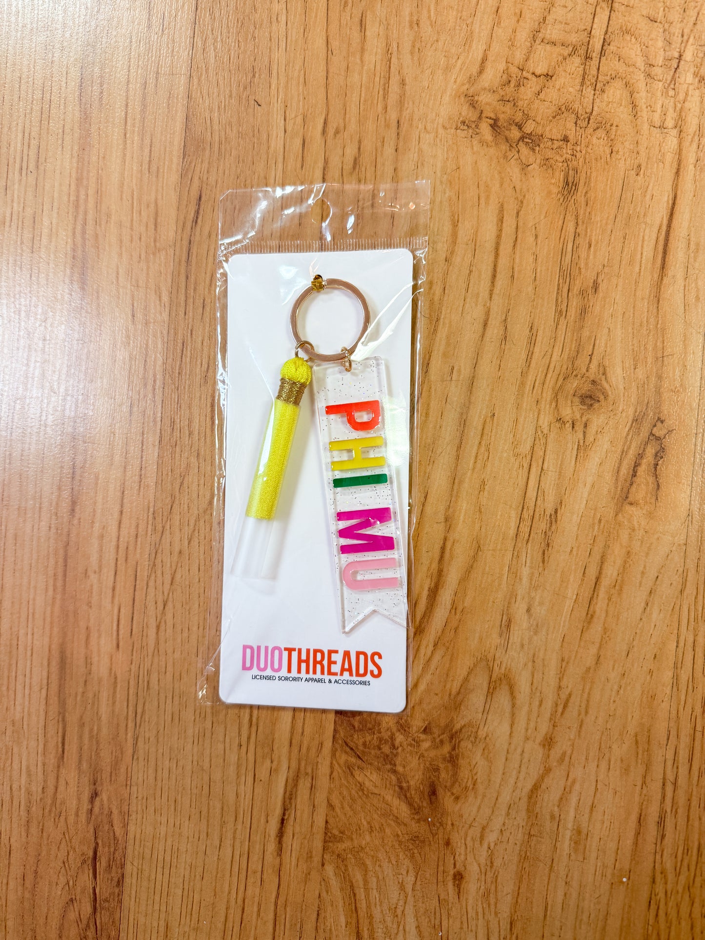 Sorority Tassel Key Fob