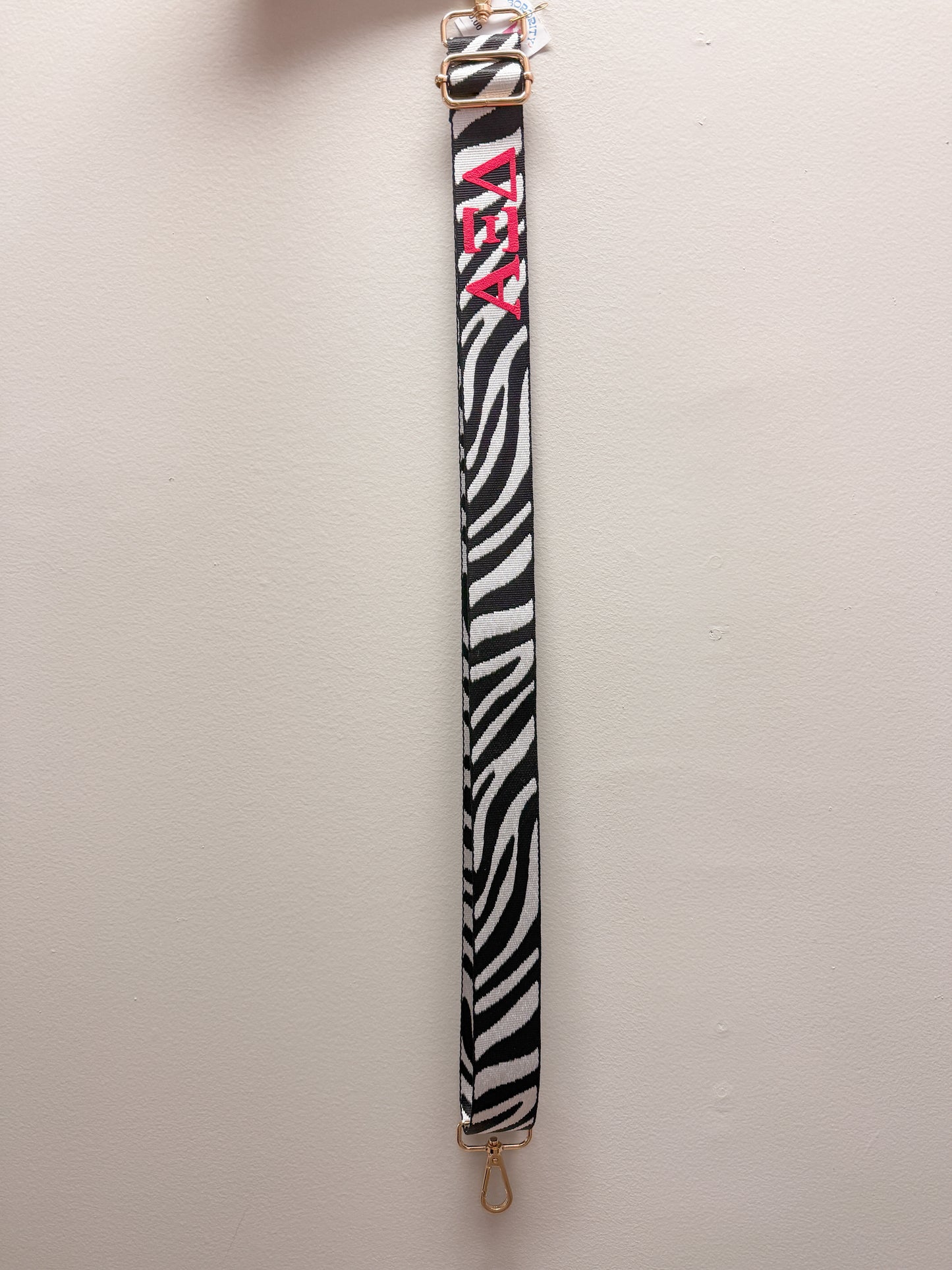 Sorority Zebra Purse Strap