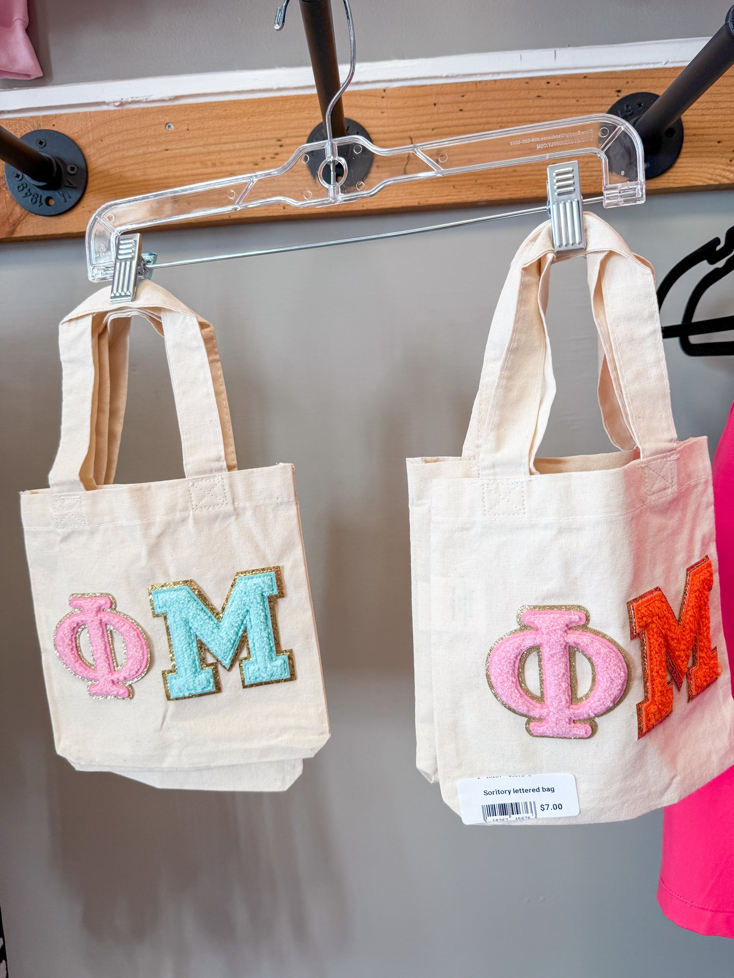 Sorority Lettered Bag