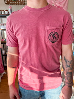MENS- Sheild Republic Tee: Red