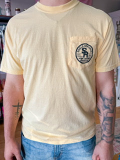 MENS- Sheild Republic Tee: Yellow