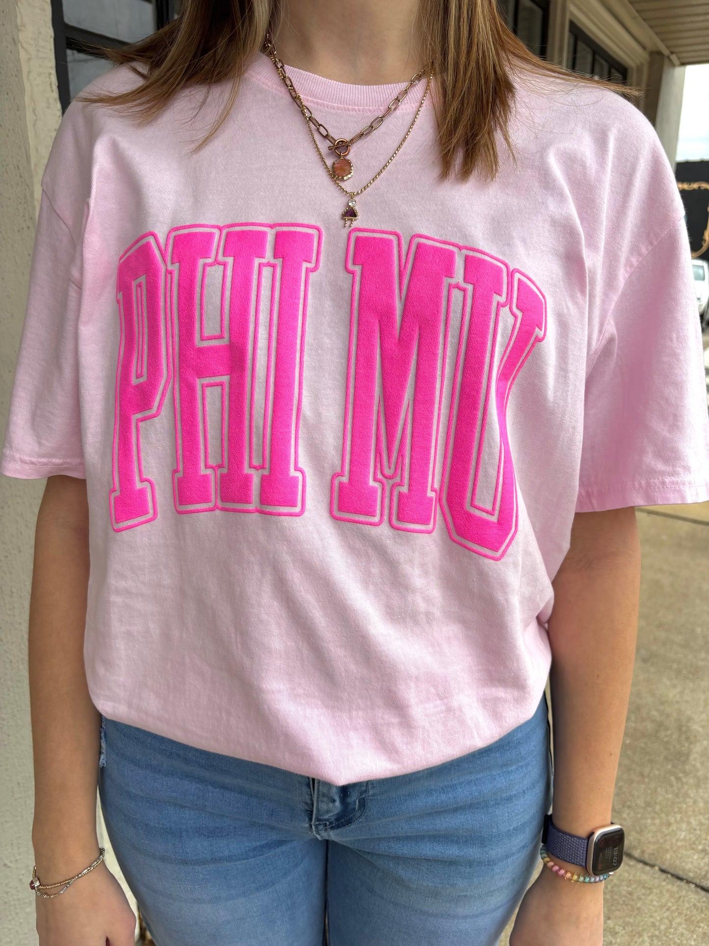 Sorority Tee- Phi Mu