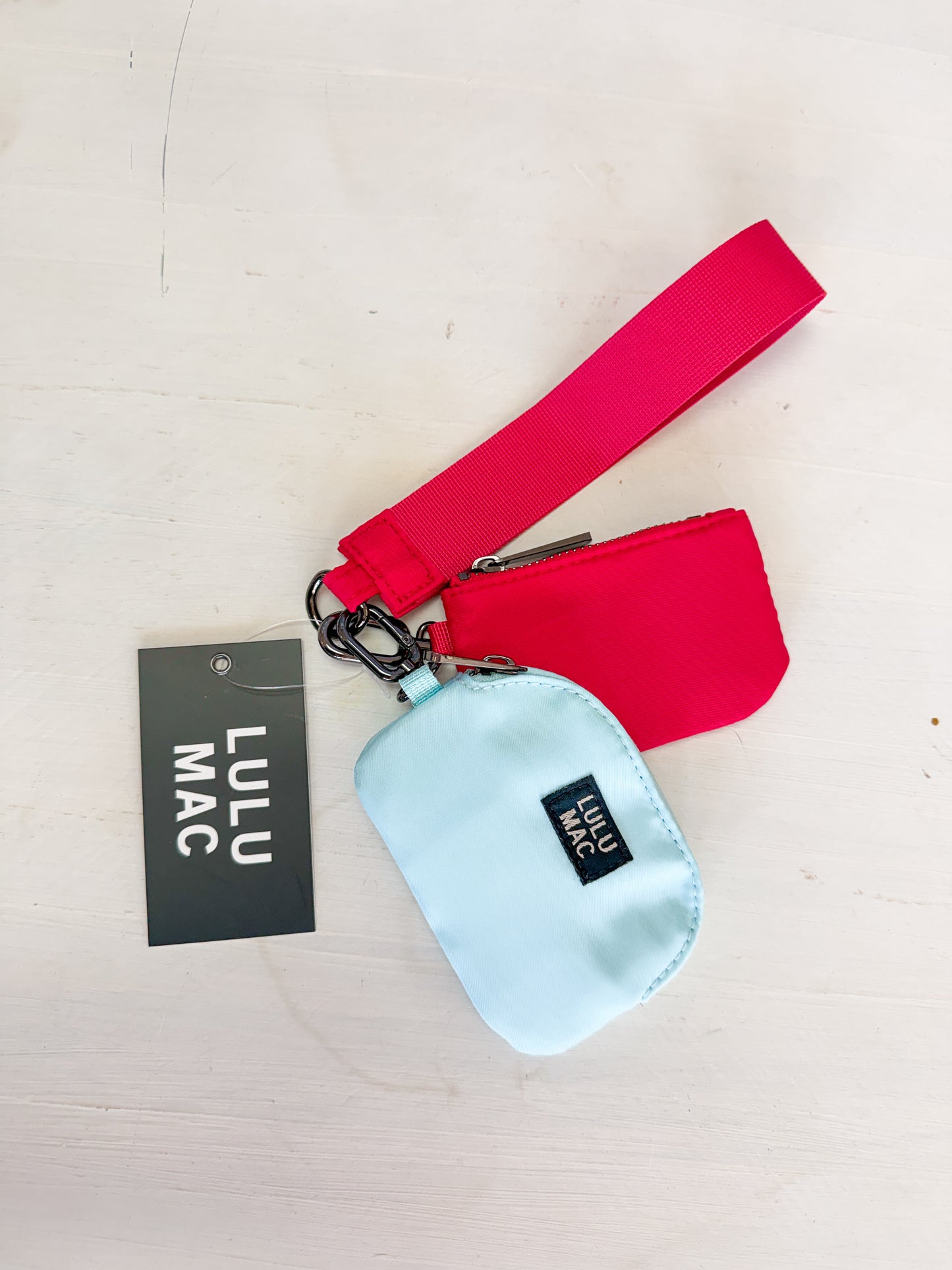 LULU MAC R/B wristlet