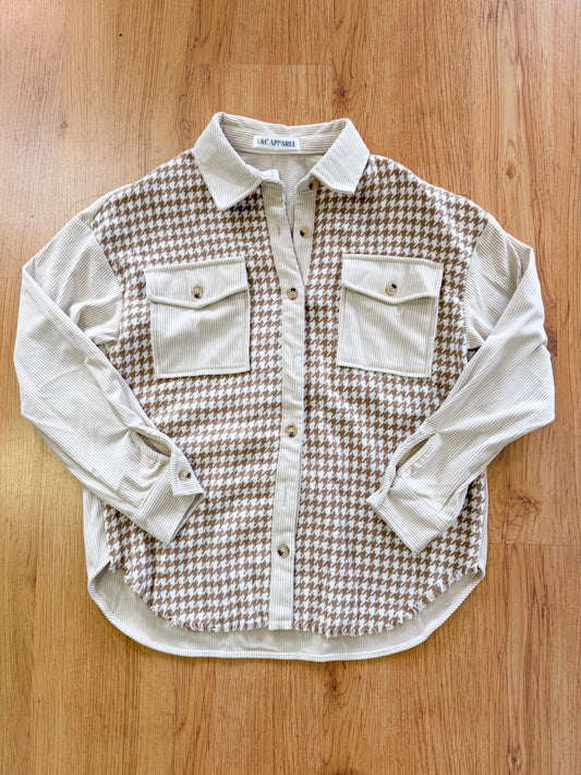 Cream Buttoned-Up Top