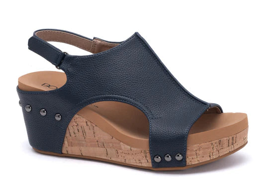 Carley Wedge: Navy
