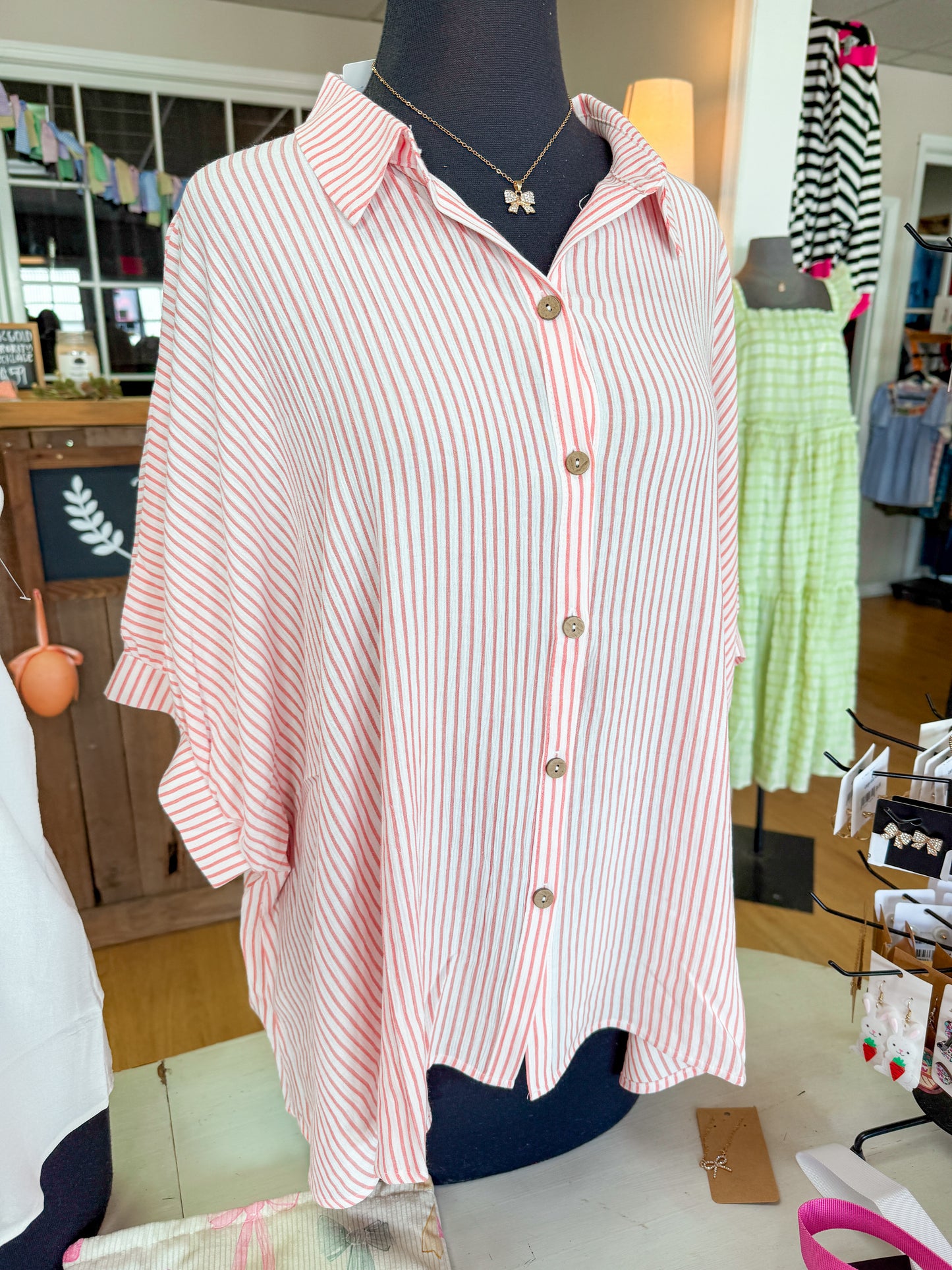 Mandy button-up Top