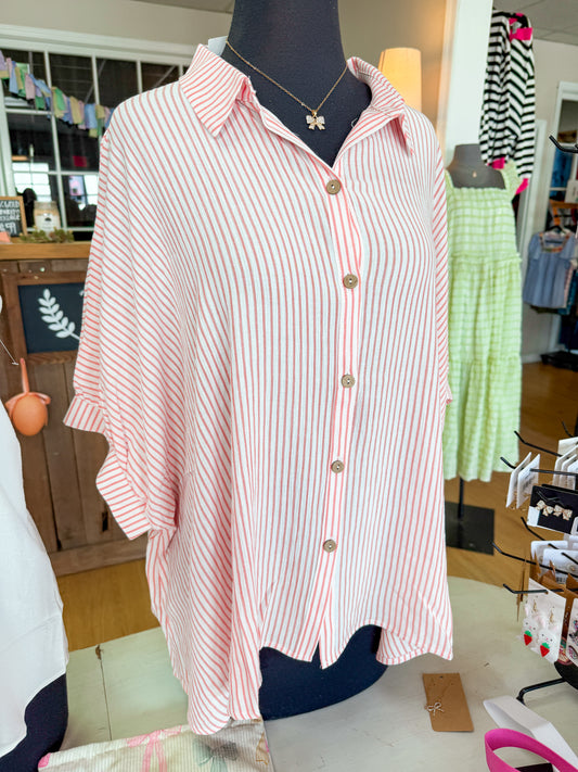 Mandy button-up Top