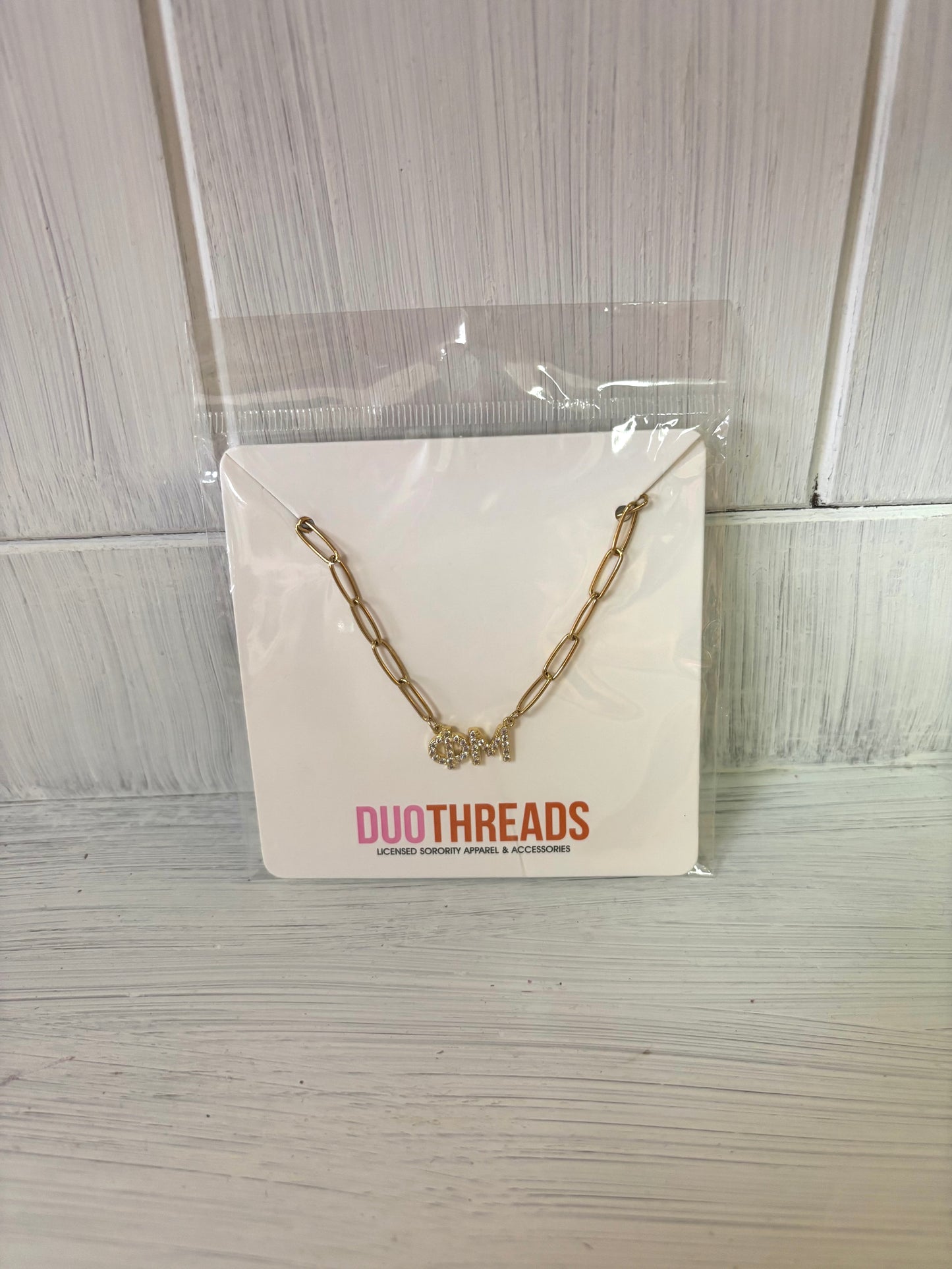 Lettered Sorority Necklace