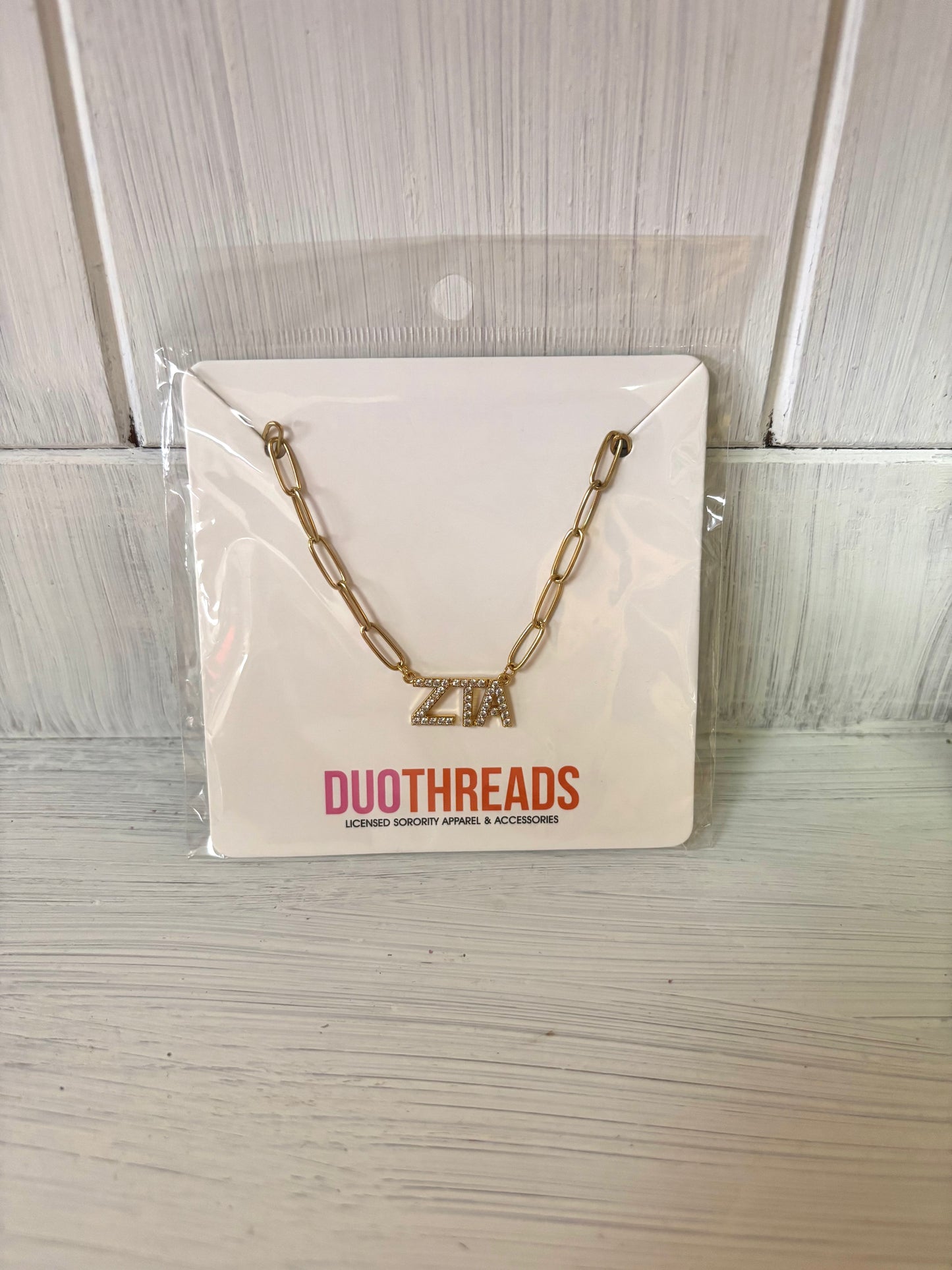 Lettered Sorority Necklace