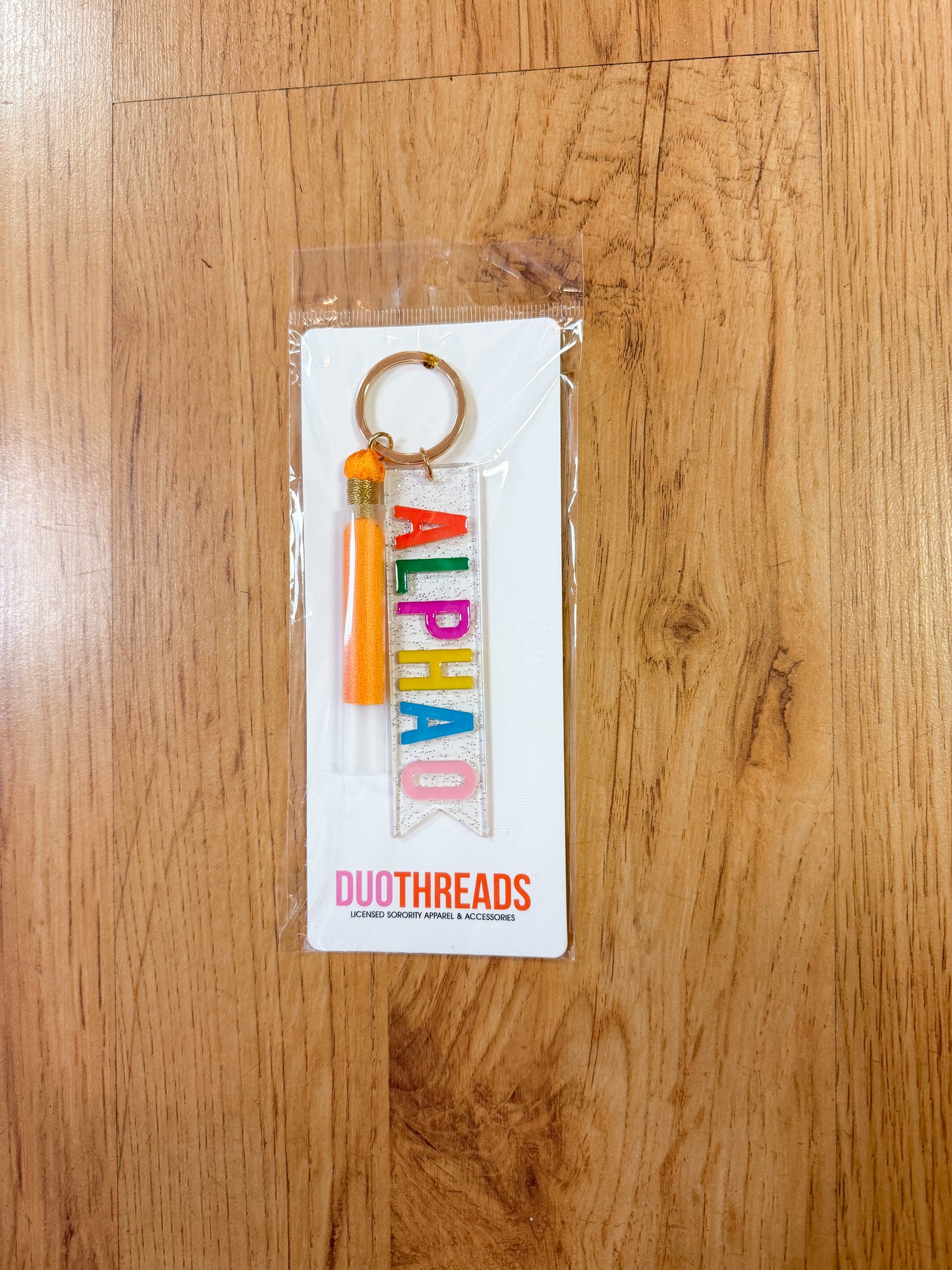 Sorority Tassel Key Fob