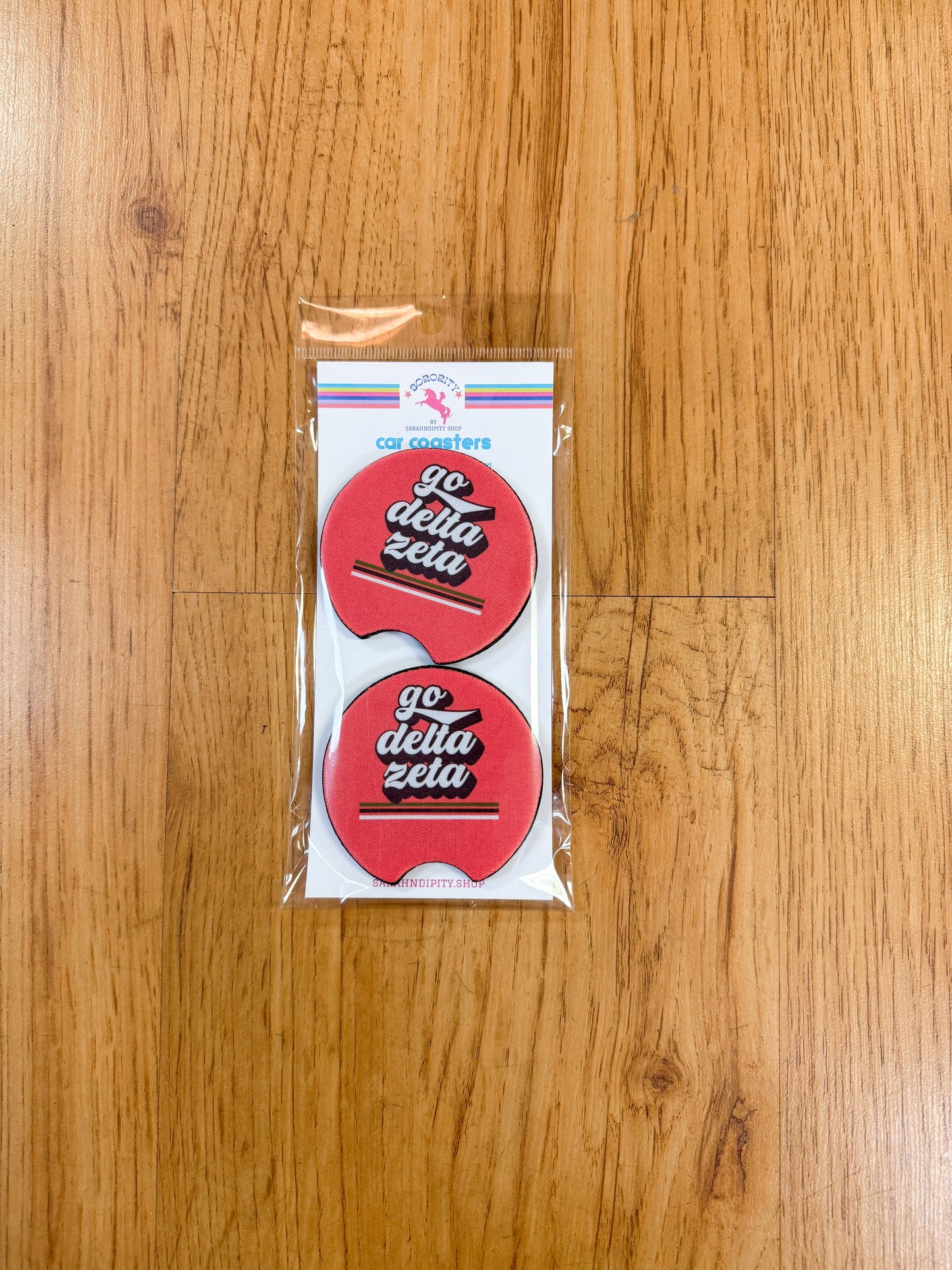 Sorority Car Coasters