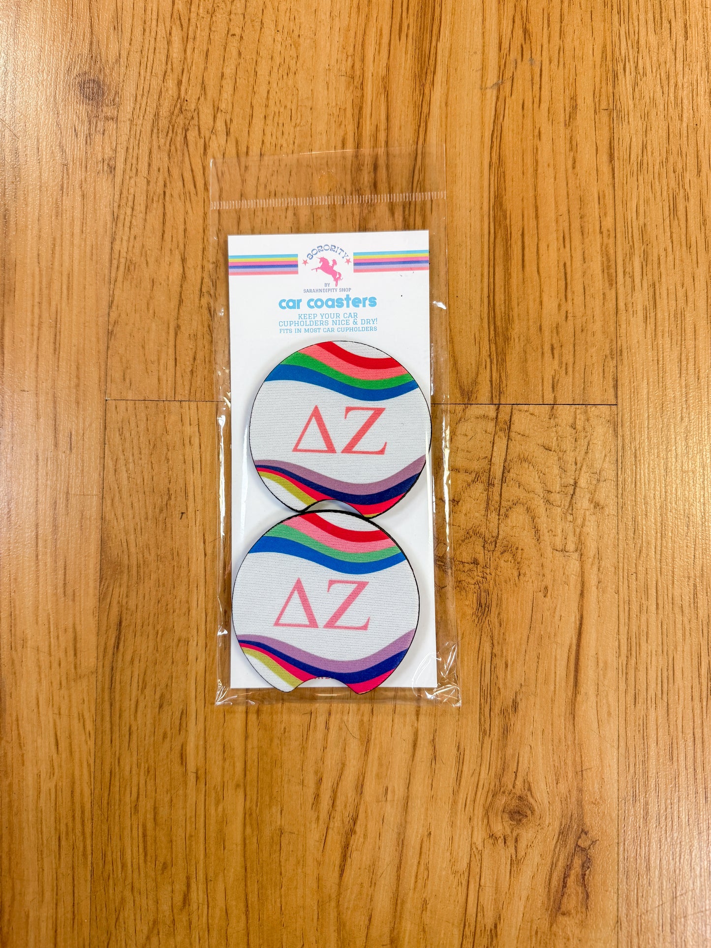 Sorority Car Coasters