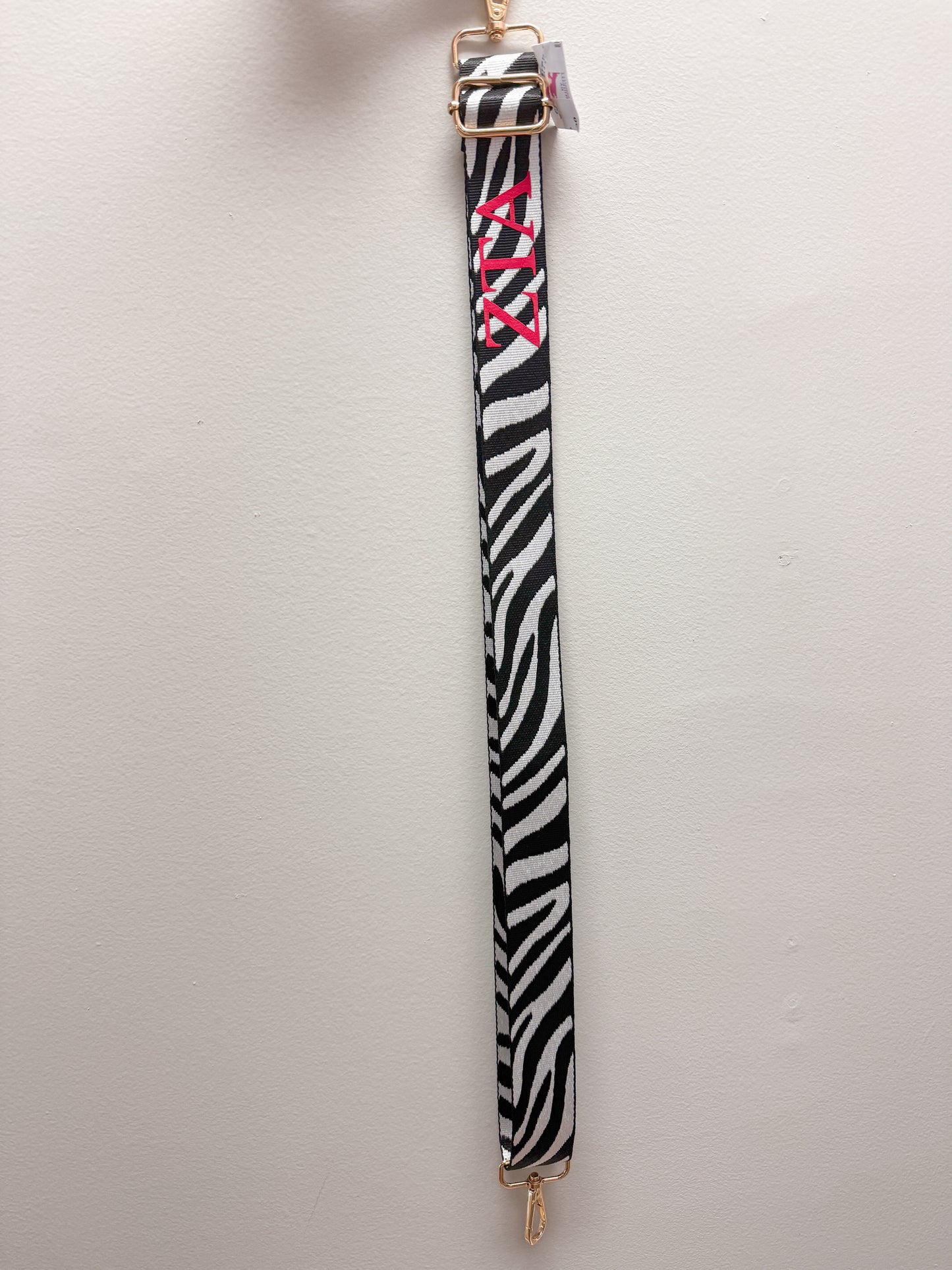 Sorority Zebra Purse Strap