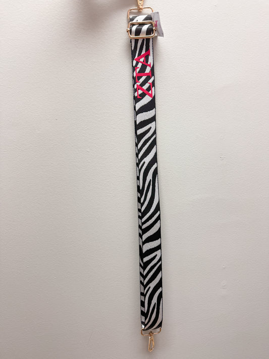 Sorority Zebra Purse Strap