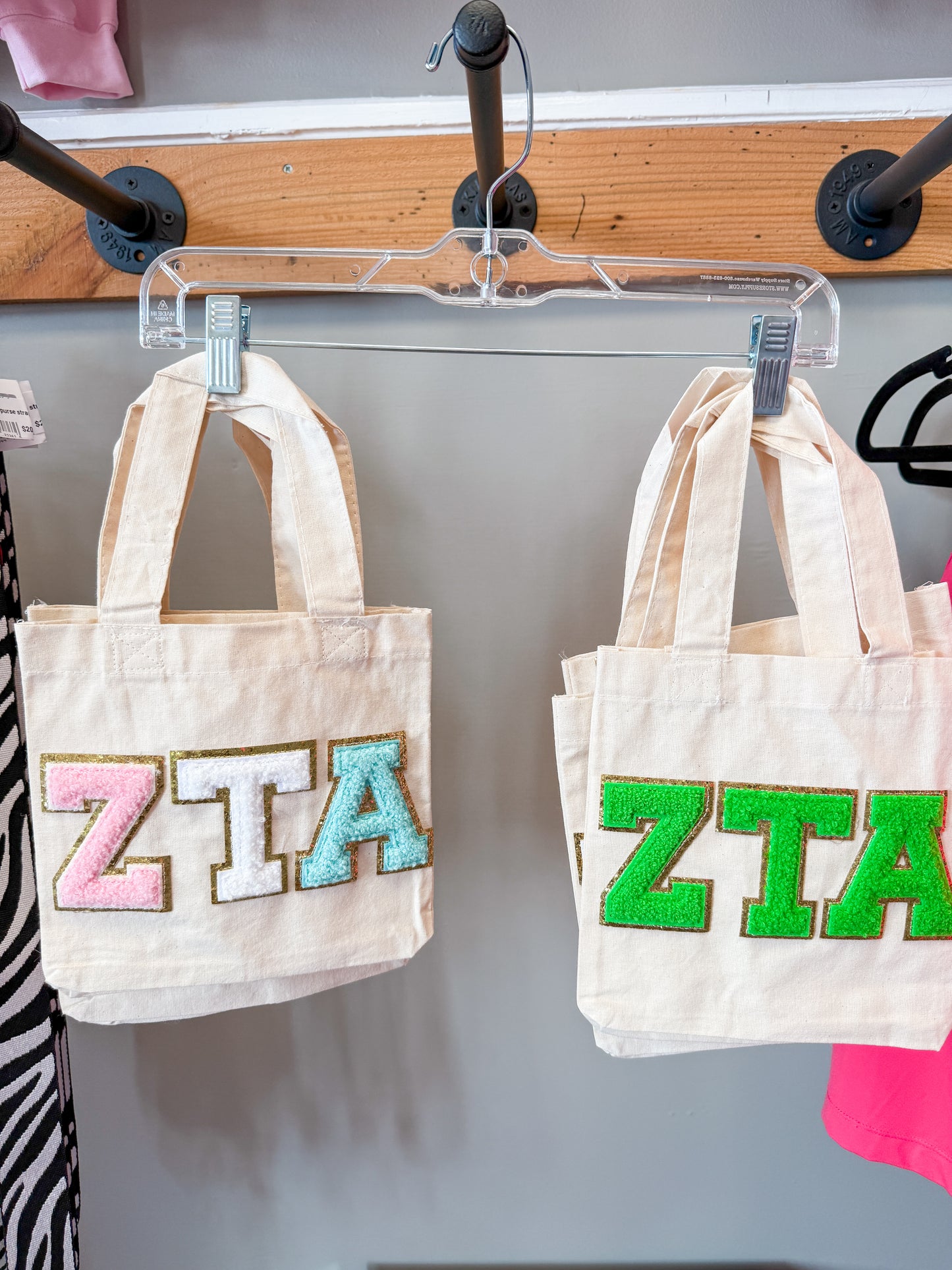 Sorority Lettered Bag