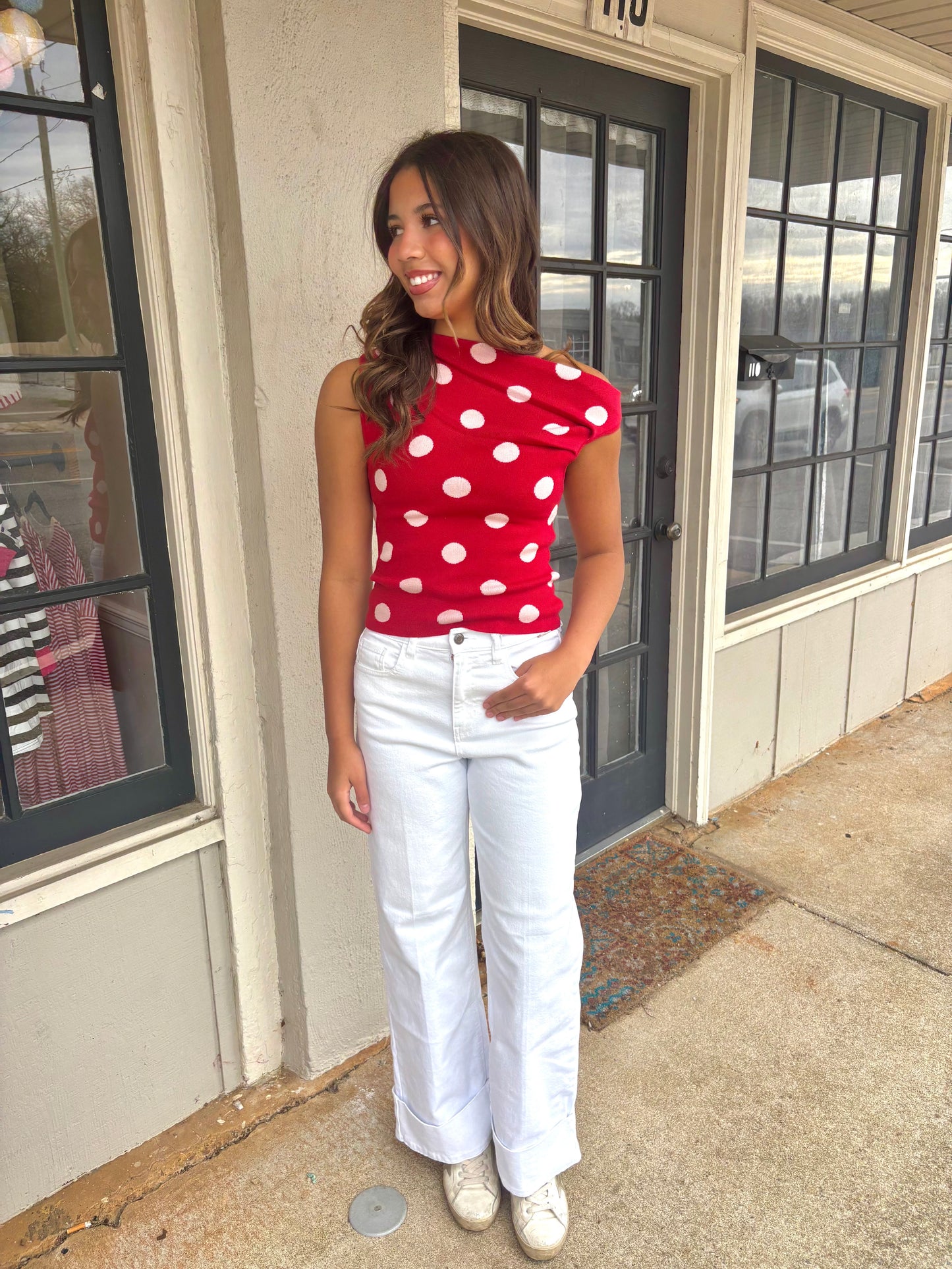 Polka Dot Diva Top
