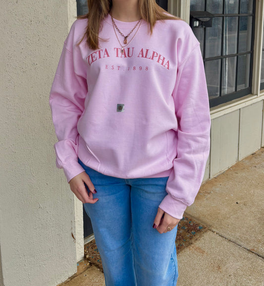 Sorority Sweatshirt- Zeta