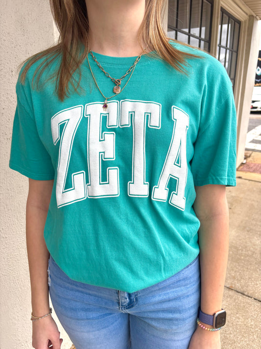 Sorority Tee- Zeta